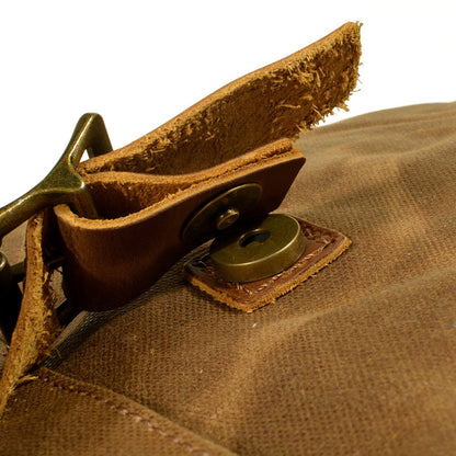Kalgoorlie waxed canvas backpack — Beverley Lane