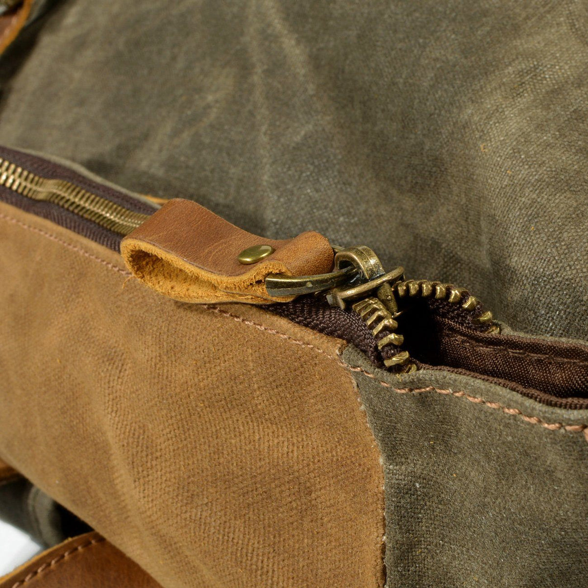 Kalgoorlie waxed canvas backpack — Beverley Lane