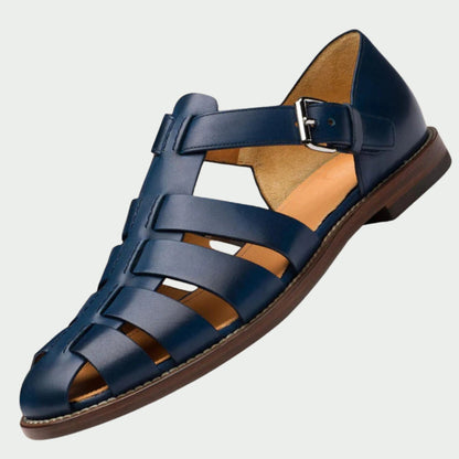 Bernd | stilvolle Sandalen in Lederoptik aus hochwertigem Material für Männer