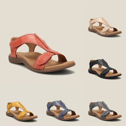 Amelia | Non-Slip Health Sandals in Faux Leather