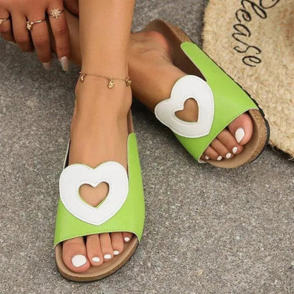 Inge | Heart-Shaped Design Sandals