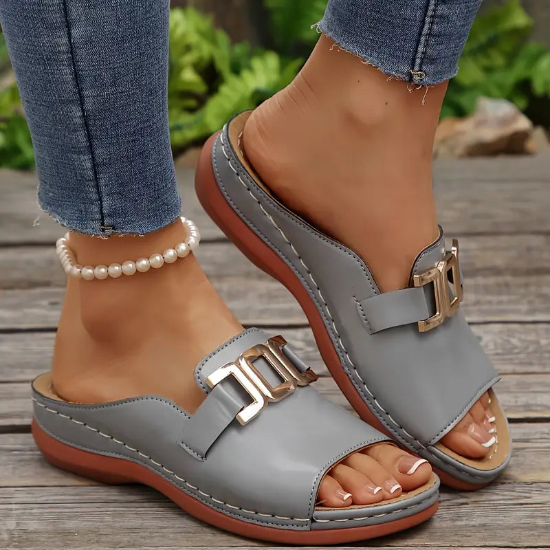 Agnes | Elegant Wedge Sandals for Women