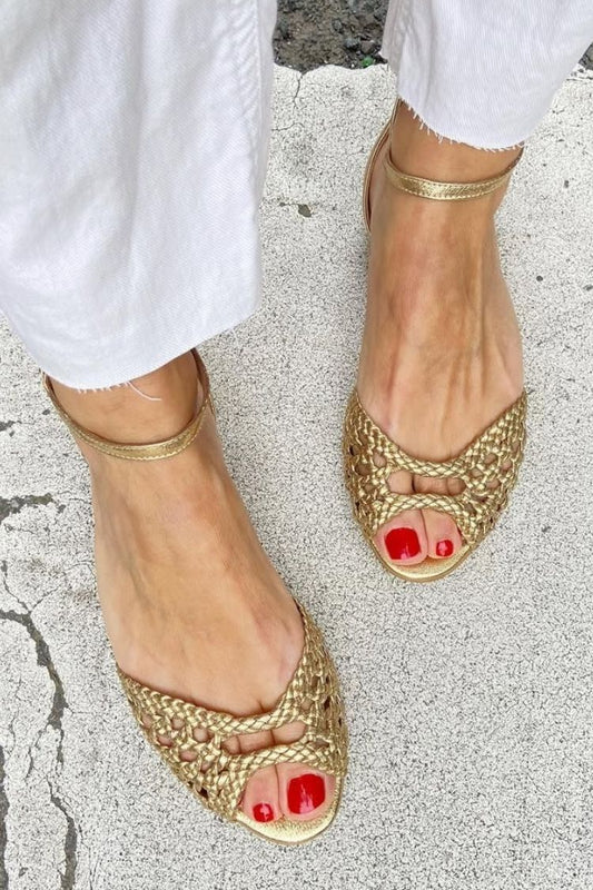 Daphne | Braided Summer Sandals
