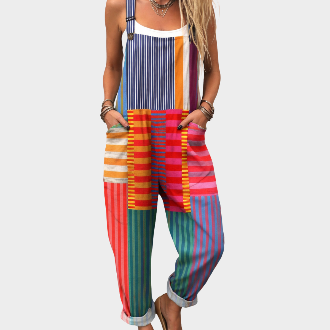 Cable Beach | Relaxed Wide-Leg Overalls