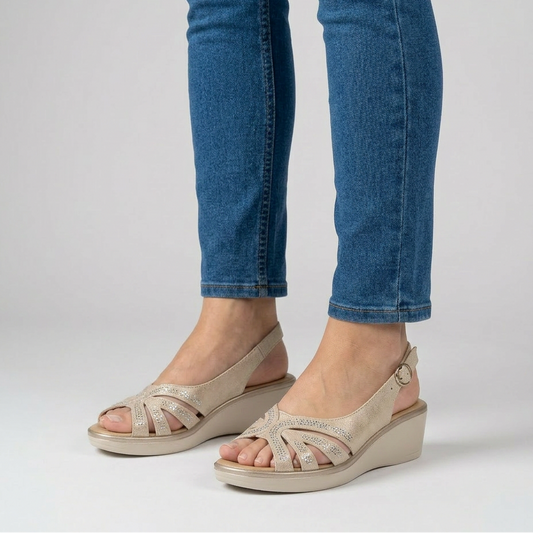 Silvana | Polished Slingback Sandals for Women