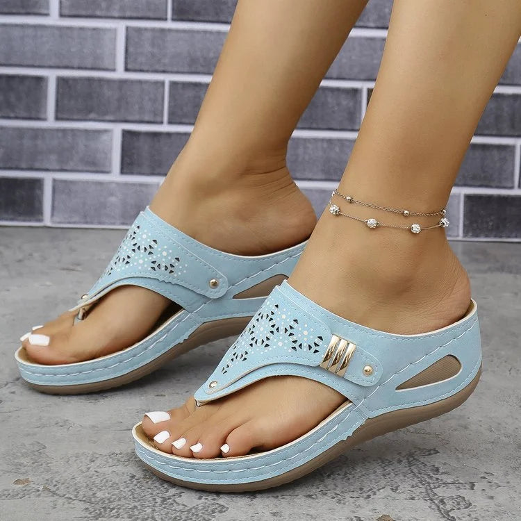 Ursina | Comfortable Everyday Wedge Sandals