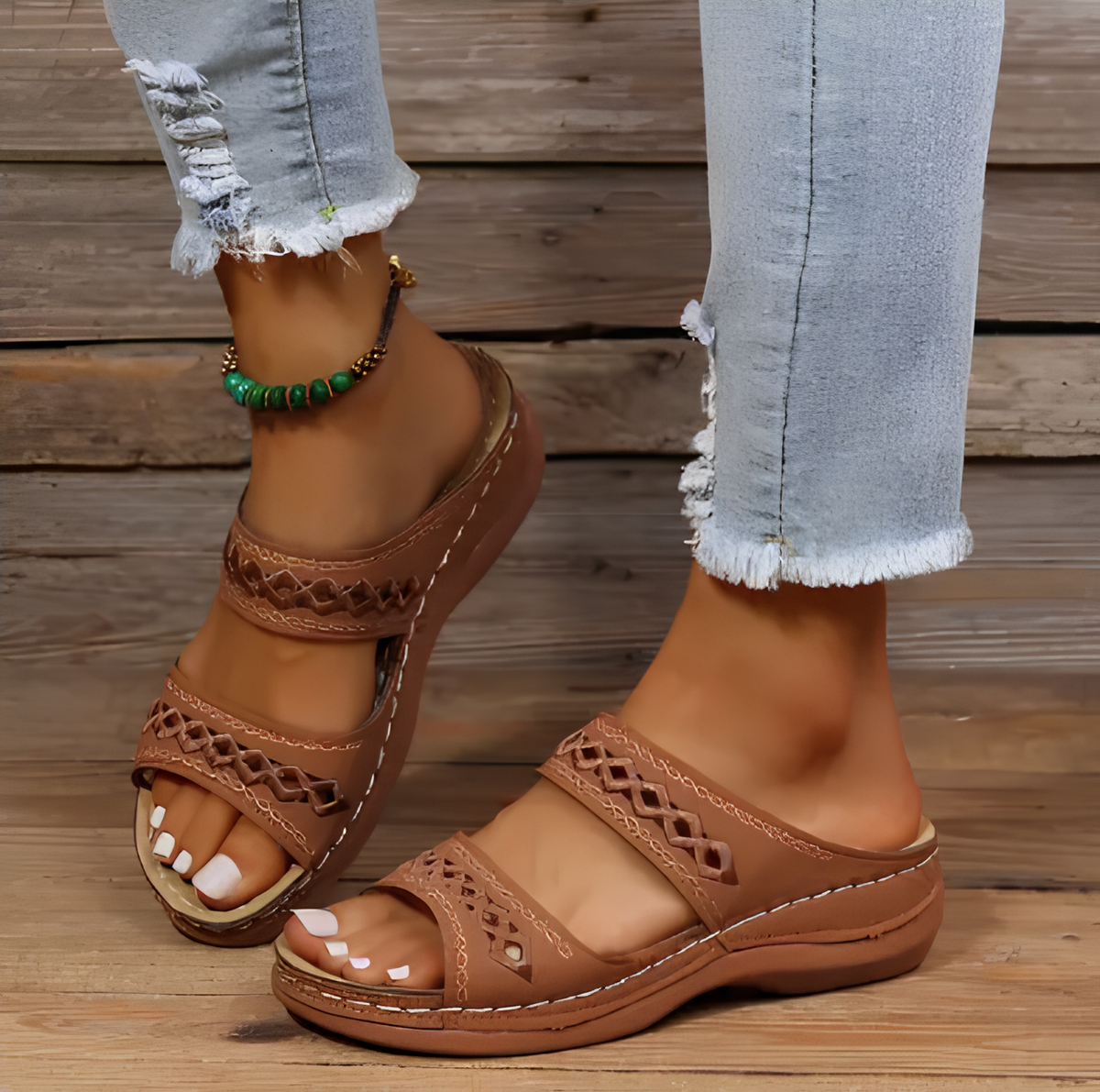 Henrietta | Comfort Sandals with Soft Sole and Open Toe