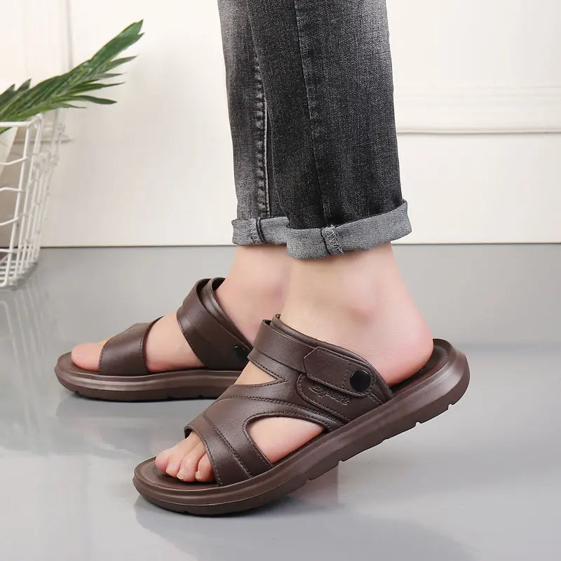 Josef | Herren-Sandalen aus Nubuk-Optik