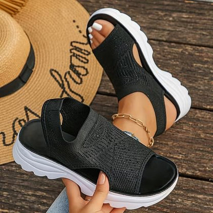 Hedy | Sport Sandals for Women in Solid Colour with Great Comfort