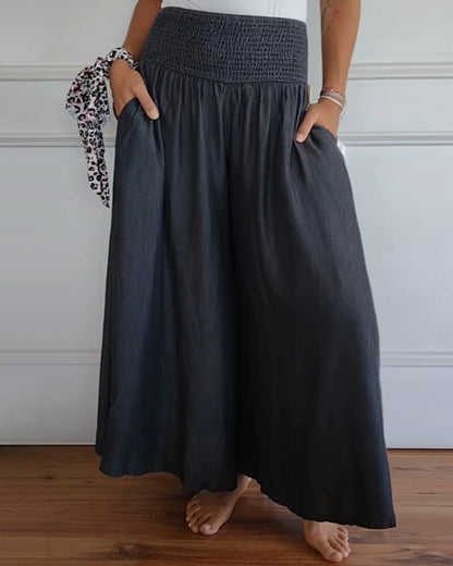 Mira | Wide-Leg Pants with Elastic Waistband