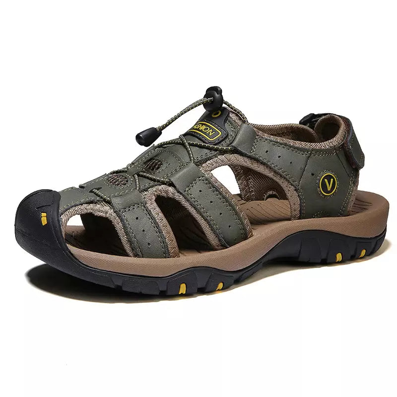 Gerhard | Robuste Herren-Trekking-Sandalen für Gelände