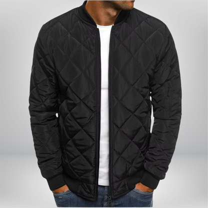 Liam | Premium Quilted Bomber Jacket for Men
