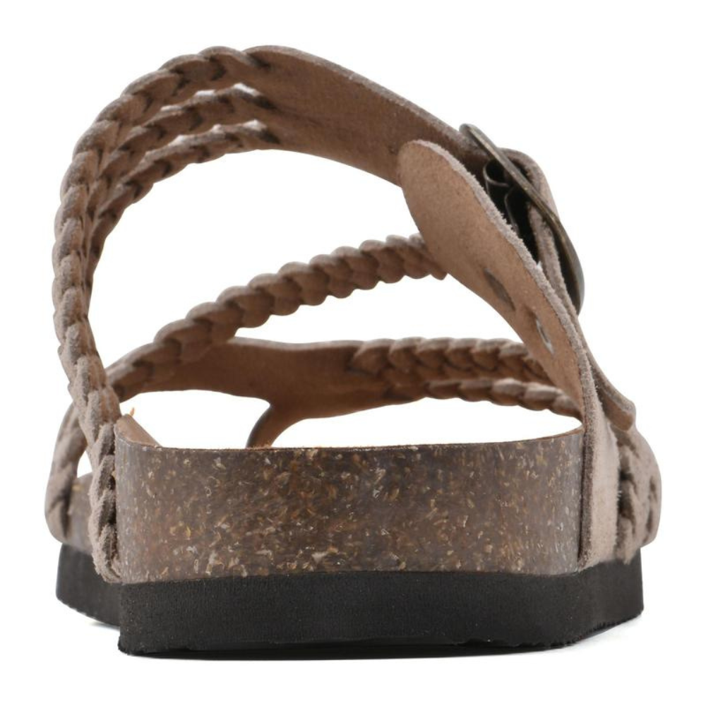 Alexandra | Braided Sandals with Adjustable Buckle