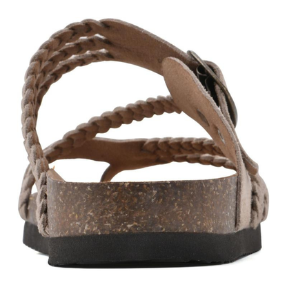 Alexandra | Braided Sandals with Adjustable Buckle