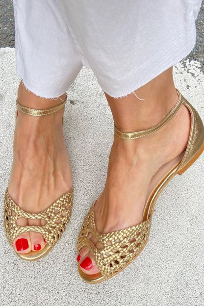 Daphne | Braided Summer Sandals