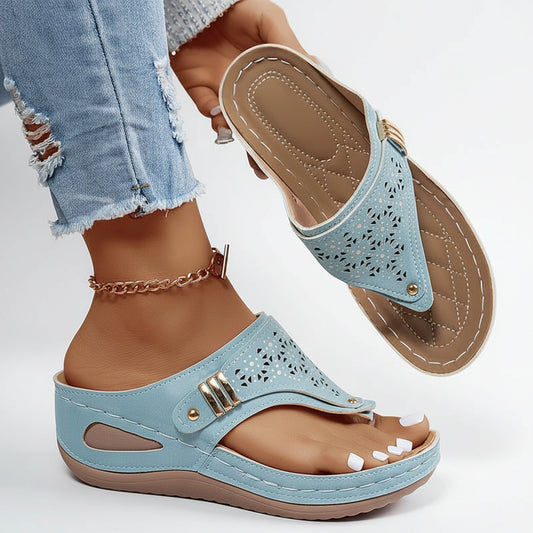 Ursina | Comfortable Everyday Wedge Sandals