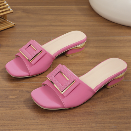 Lenny | Orthopaedic Sandals for Women with Chunky Heel