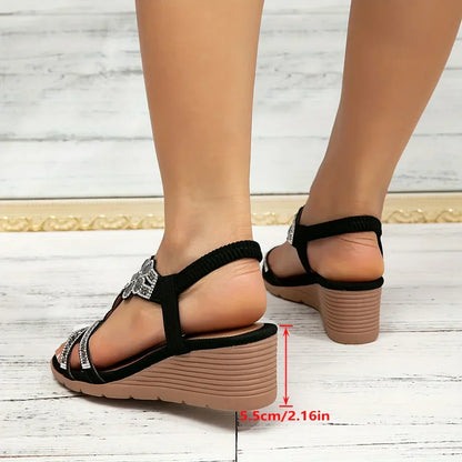 Rachel | Stylish Sandals for Women with Elastic Heel Strap