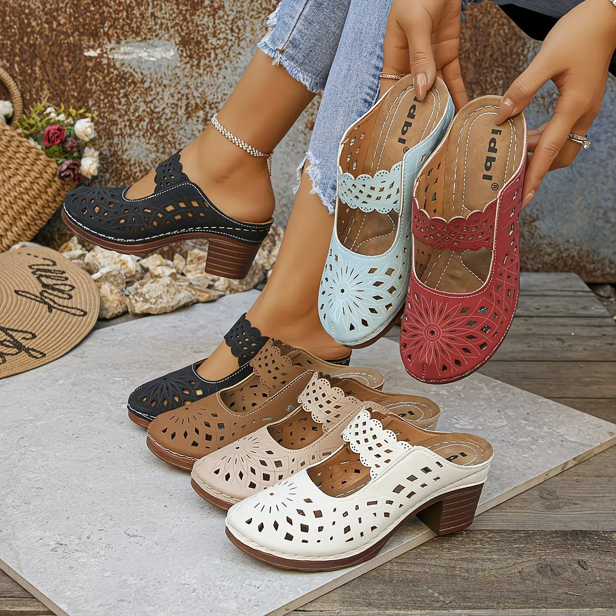 Selma | Breathable Comfort Sandals with Feminine Look