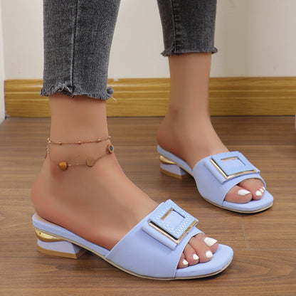 Lenny | Orthopaedic Sandals for Women with Chunky Heel