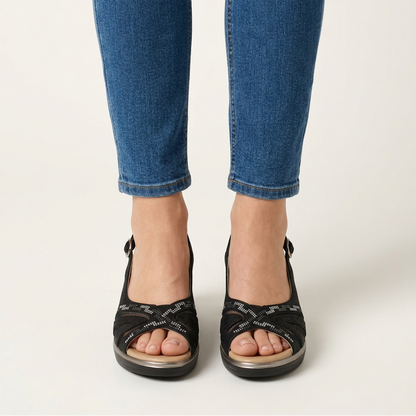 Silvana | Polished Slingback Sandals for Women