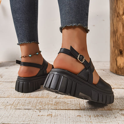 Margaux | Elegant Faux Leather Sandals, On-Trend Design, Comfortable to Wear