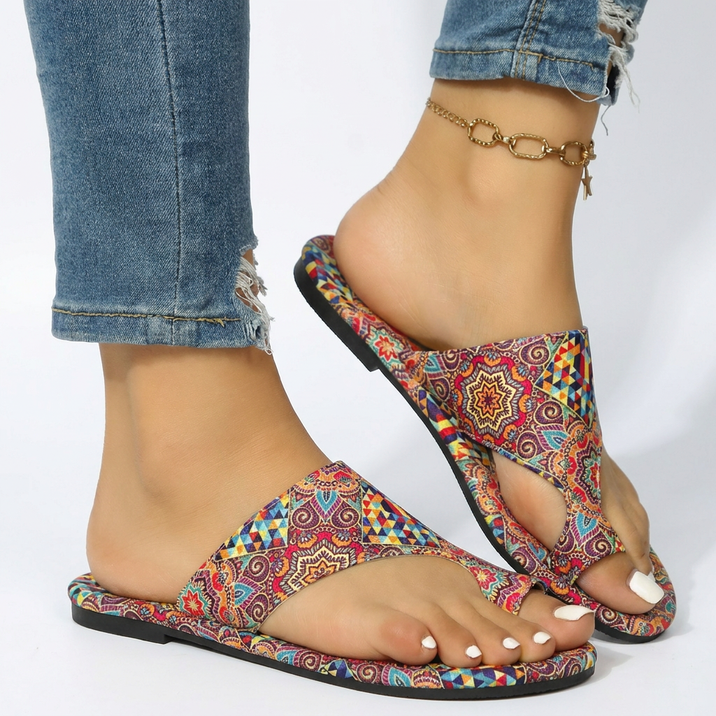 Antonia | Light Orthopaedic Flat Sandals for Women