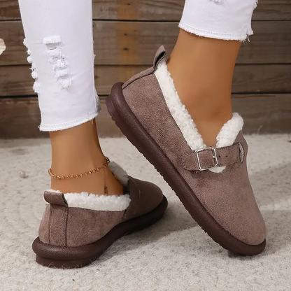Krisa | Plush Slip-On Comfort Slippers