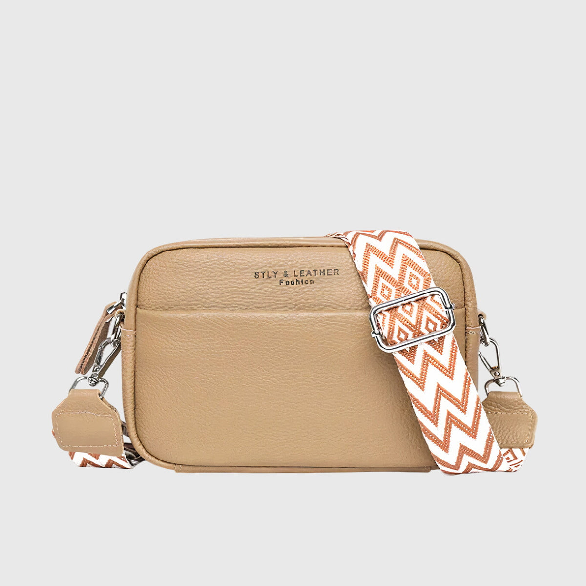 Elena | Leather-Look Crossbody Bag