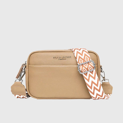 Elena | Leather-Look Crossbody Bag