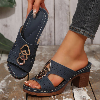 Sydney | Modern Fashionable Orthopaedic Sandals for Women in Faux Leather