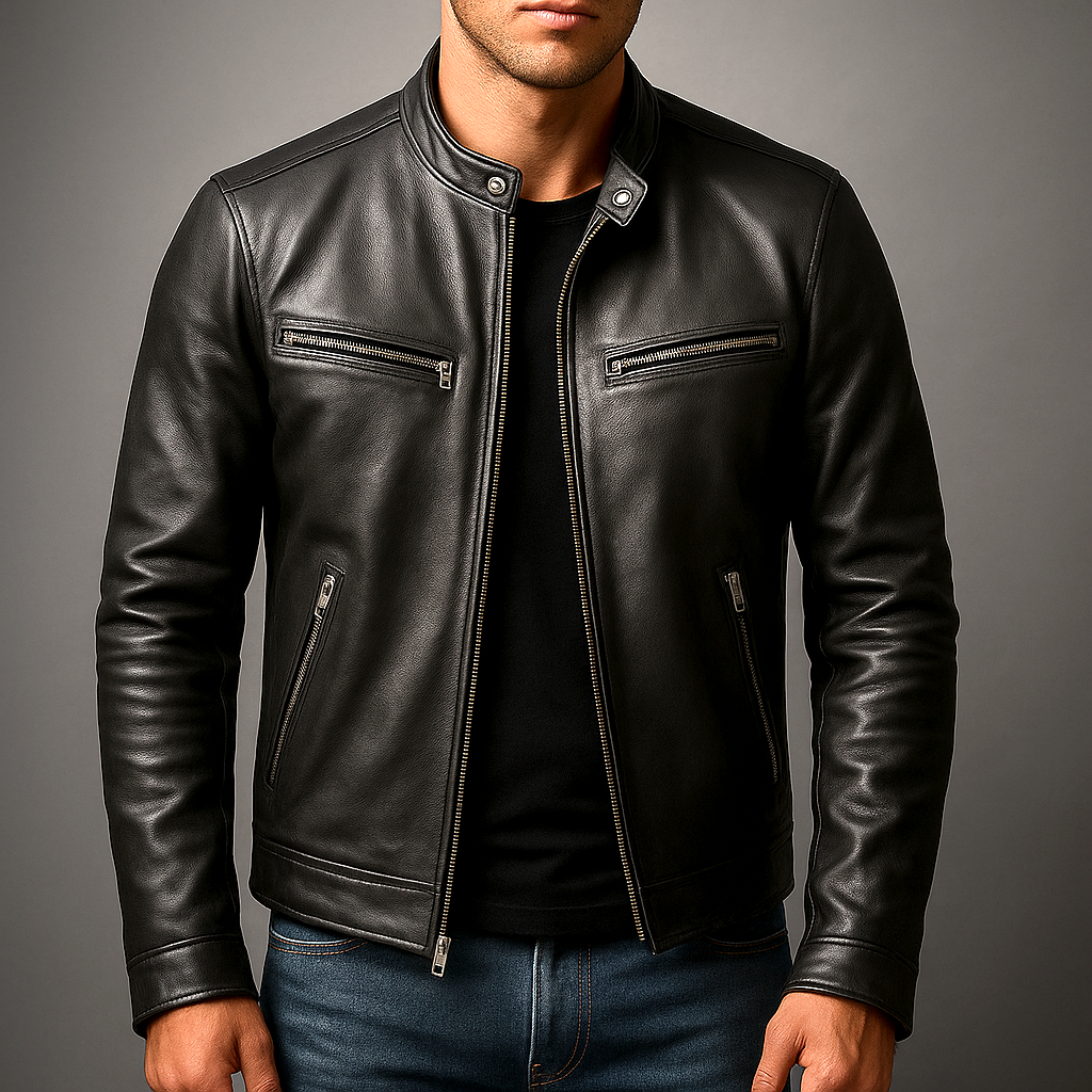 Cole | Vintage Leather Jacket for Men