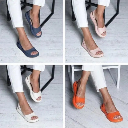 Fabienne | Stylish Orthopaedic Platform Sandals for Women