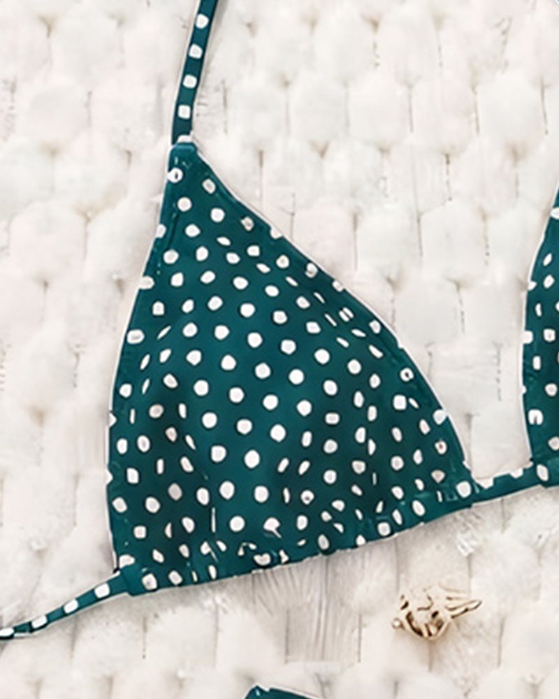Annalise | Two-Piece Bikini with Classic Polka Dot Pattern