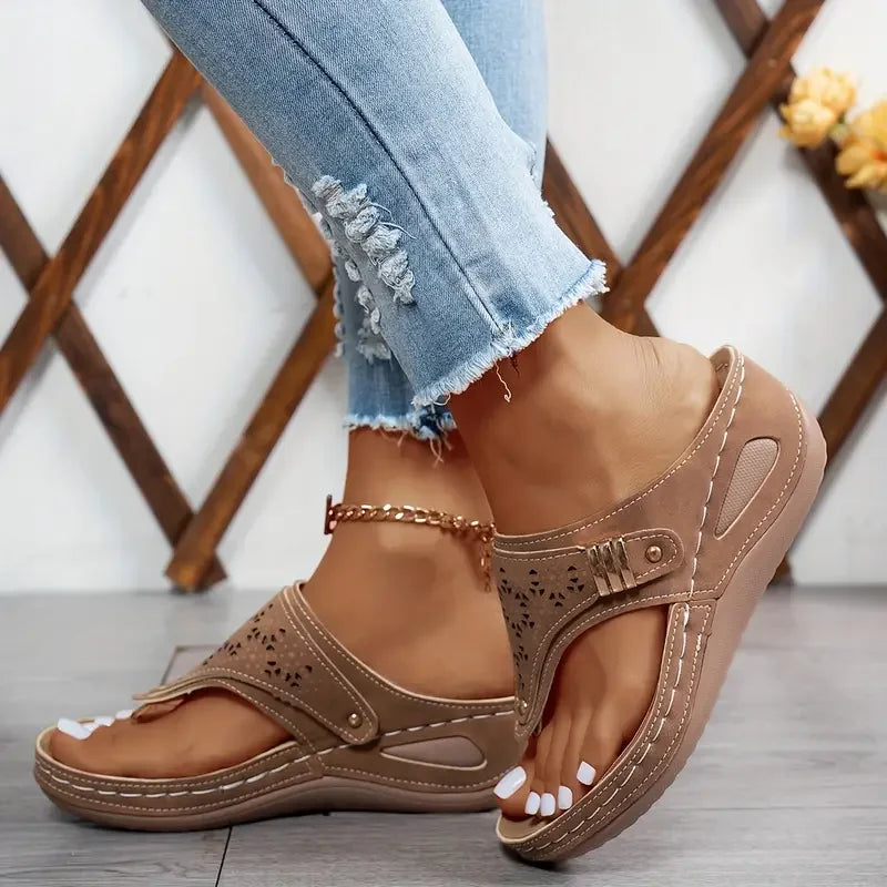 Ursina | Comfortable Everyday Wedge Sandals