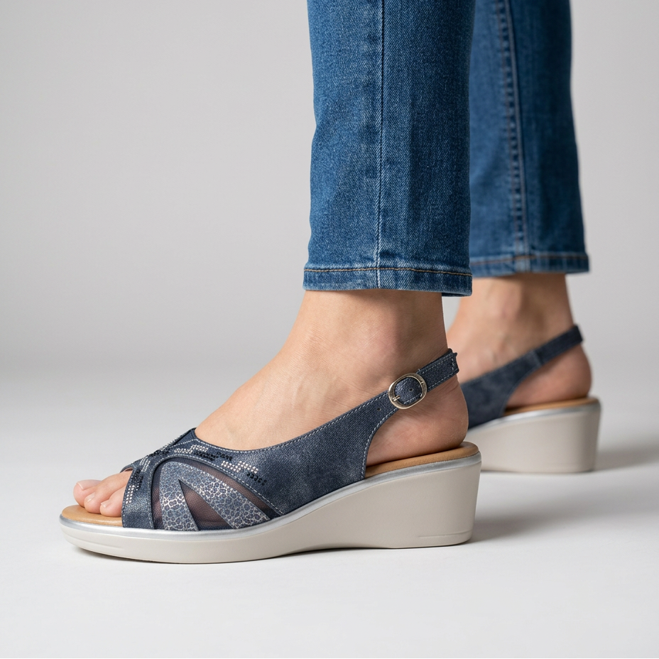 Silvana | Polished Slingback Sandals for Women