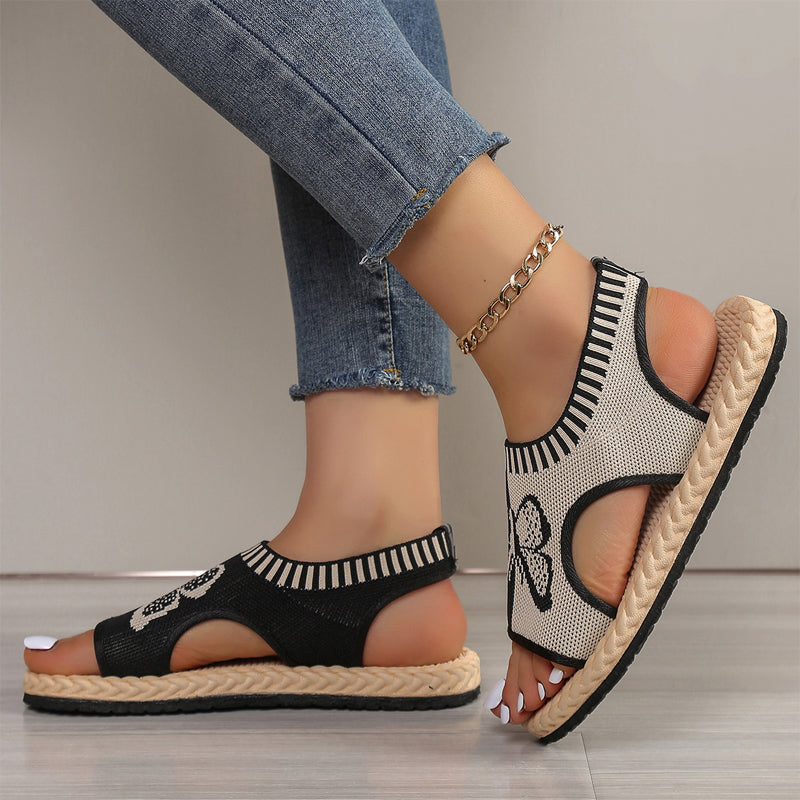 Frankie | Comfortable Flat Sandals for Women in Mesh