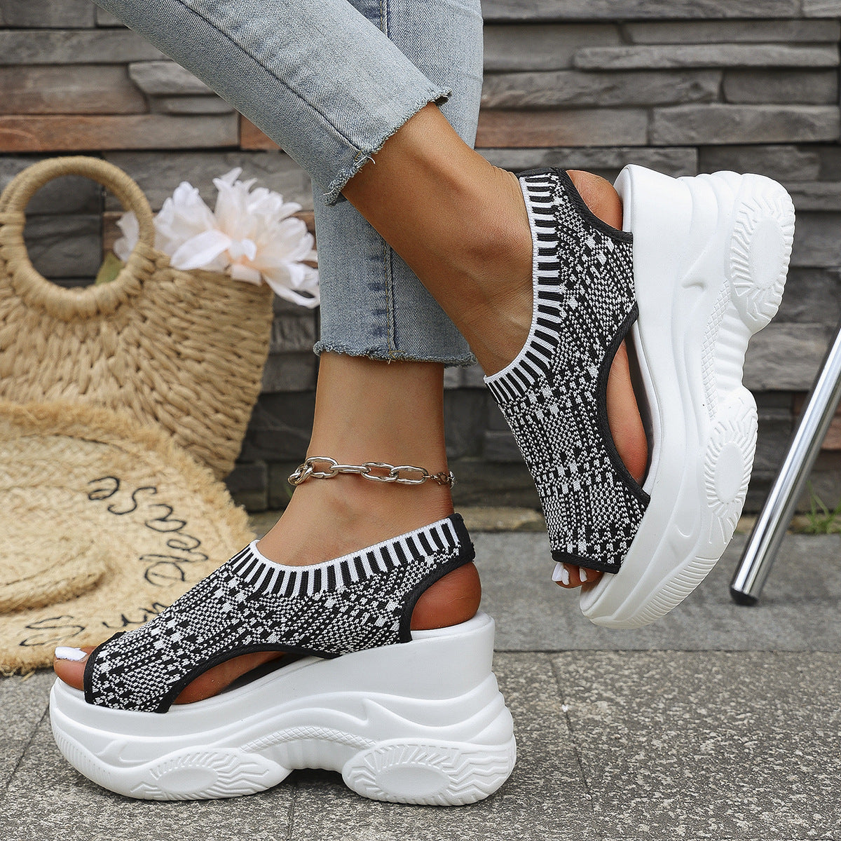 Tareen | Fashionable Sport Sandals with Thick Sole