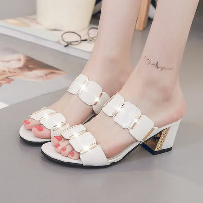 Paloma | Comfortable Sandals for Women with Chunky Heel for Every Day