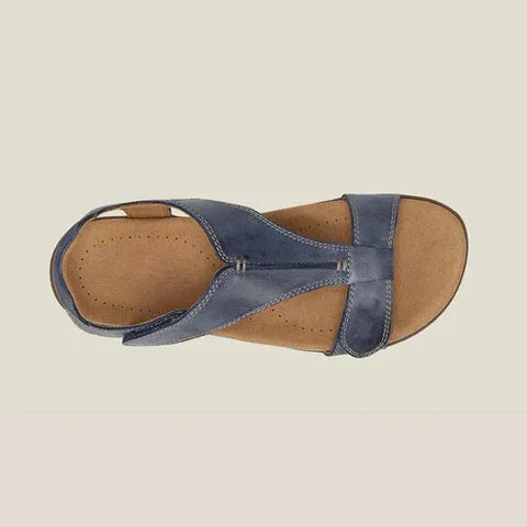 Amelia | Non-Slip Health Sandals in Faux Leather