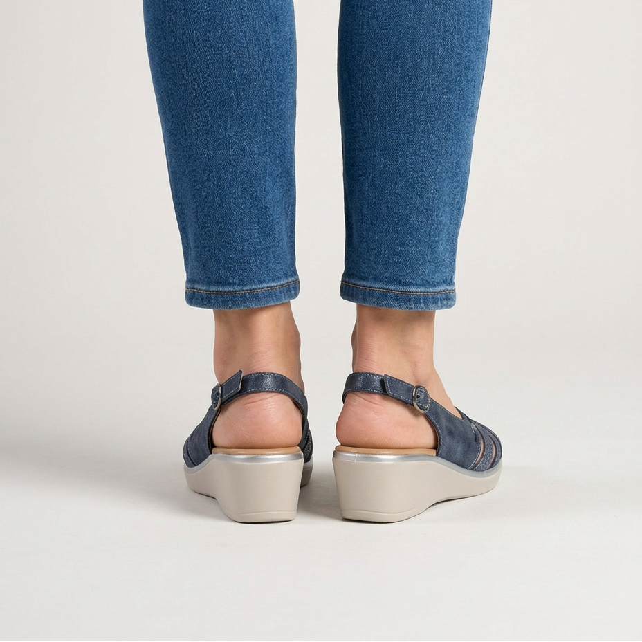 Silvana | Polished Slingback Sandals for Women