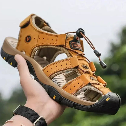 Gerhard | Robuste Herren-Trekking-Sandalen für Gelände