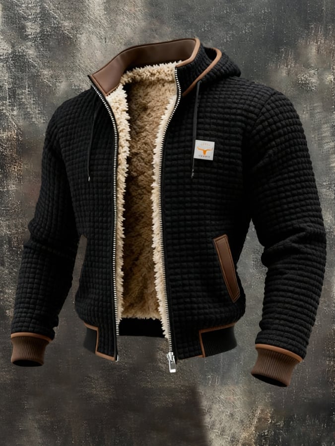 Mathis | Padded Fleece Jacket for Men