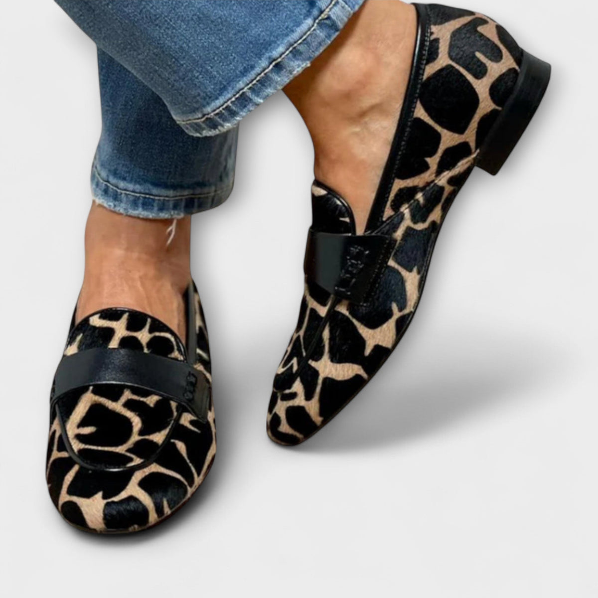 Bronwyn Women's Animal Print Moccasins