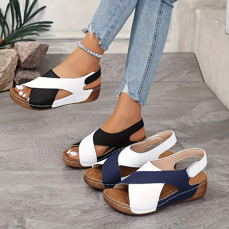 Antonella | Comfortable and Light Wedge Sandals