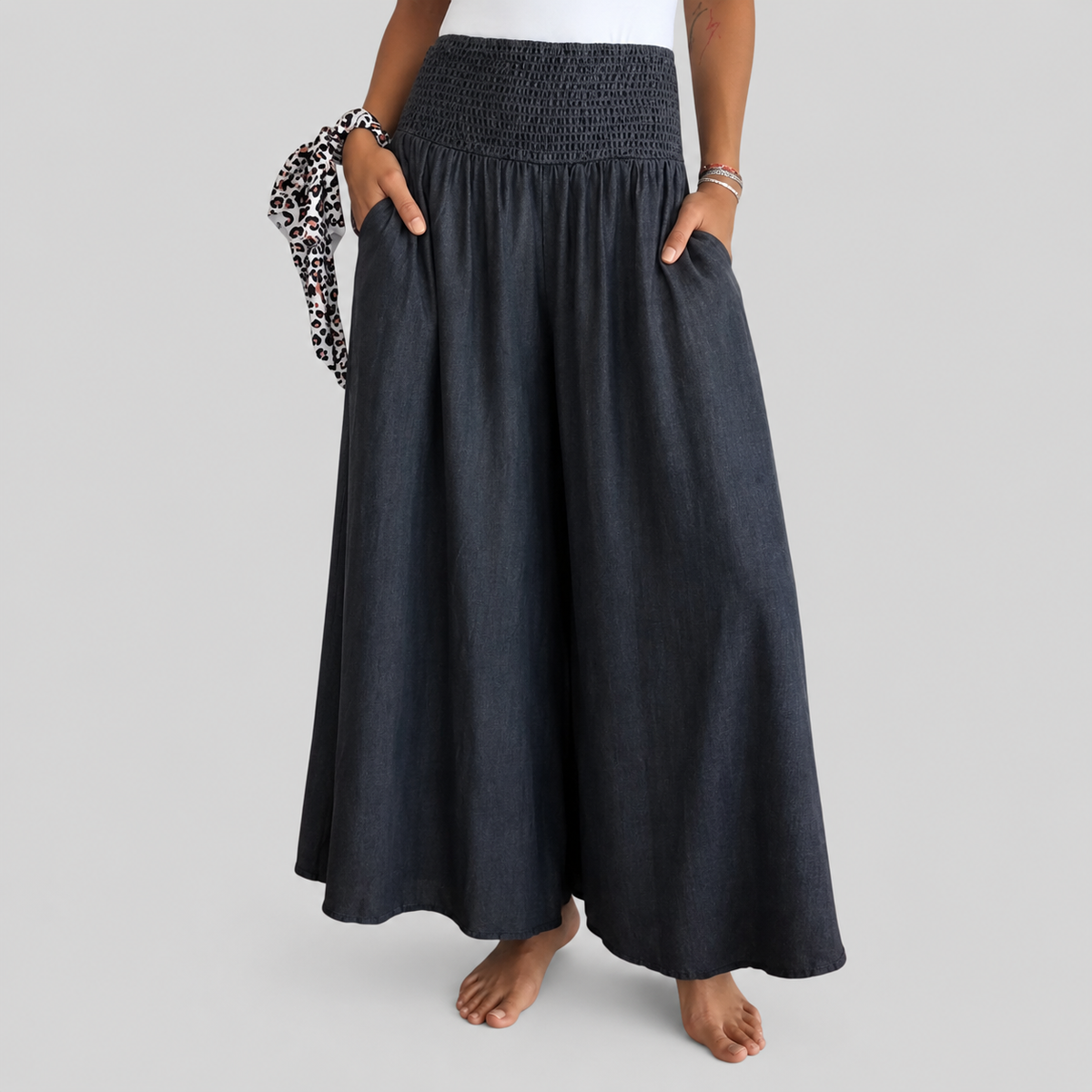 Mira | Wide-Leg Pants with Elastic Waistband