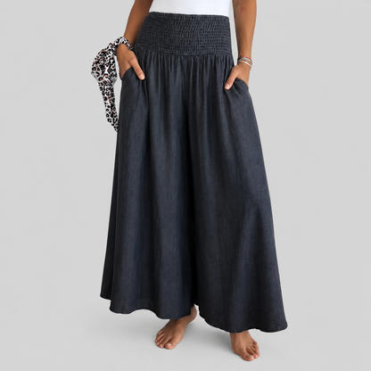 Mira | Wide-Leg Pants with Elastic Waistband