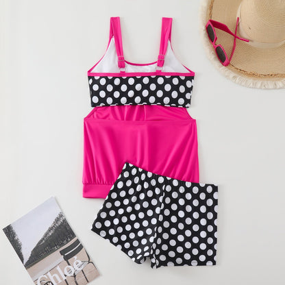 Bobbie | Two-Piece Tankini for Women with Polka Dot Pattern