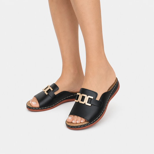 Agnes | Elegant Wedge Sandals for Women
