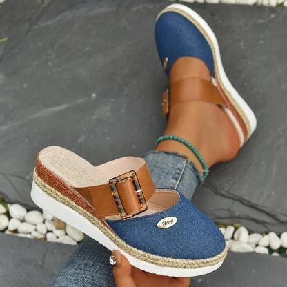 Freyja | Stylish Orthopaedic Sandals with Relaxing Platform and Ventilation